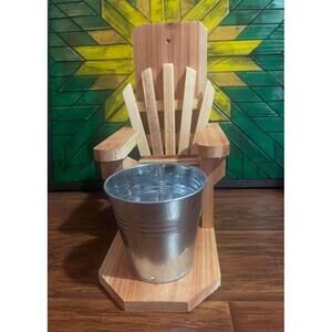Adirondack Chair Squirrel Feeder with Bucket